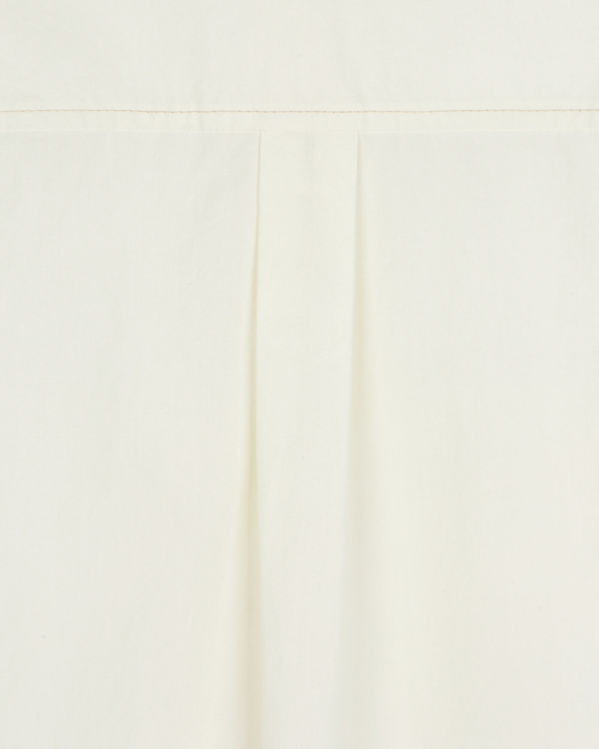 비슬로우(BESLOW) COTTON STITCHED MILITARY SHIRT CREAM