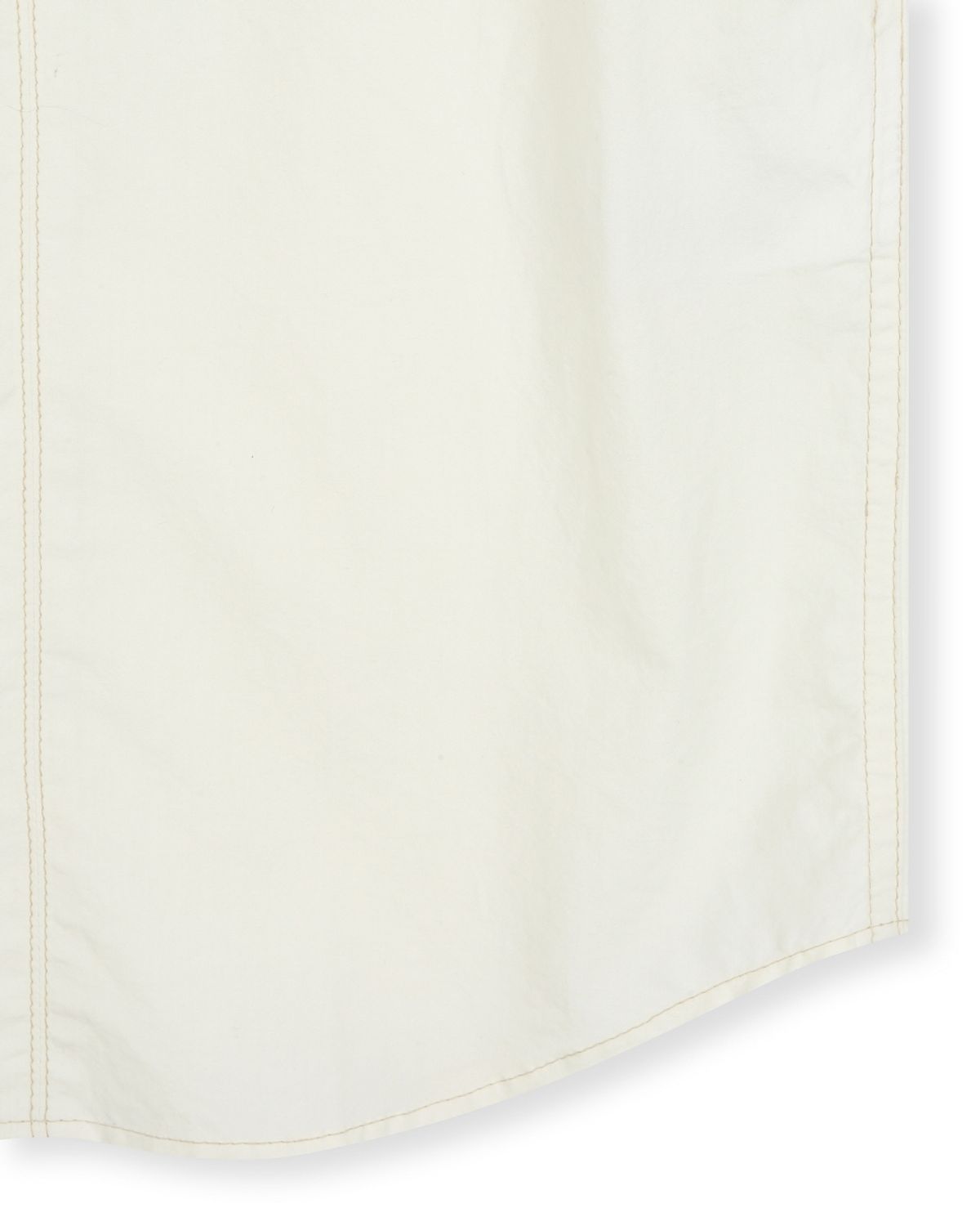 비슬로우(BESLOW) COTTON STITCHED MILITARY SHIRT CREAM