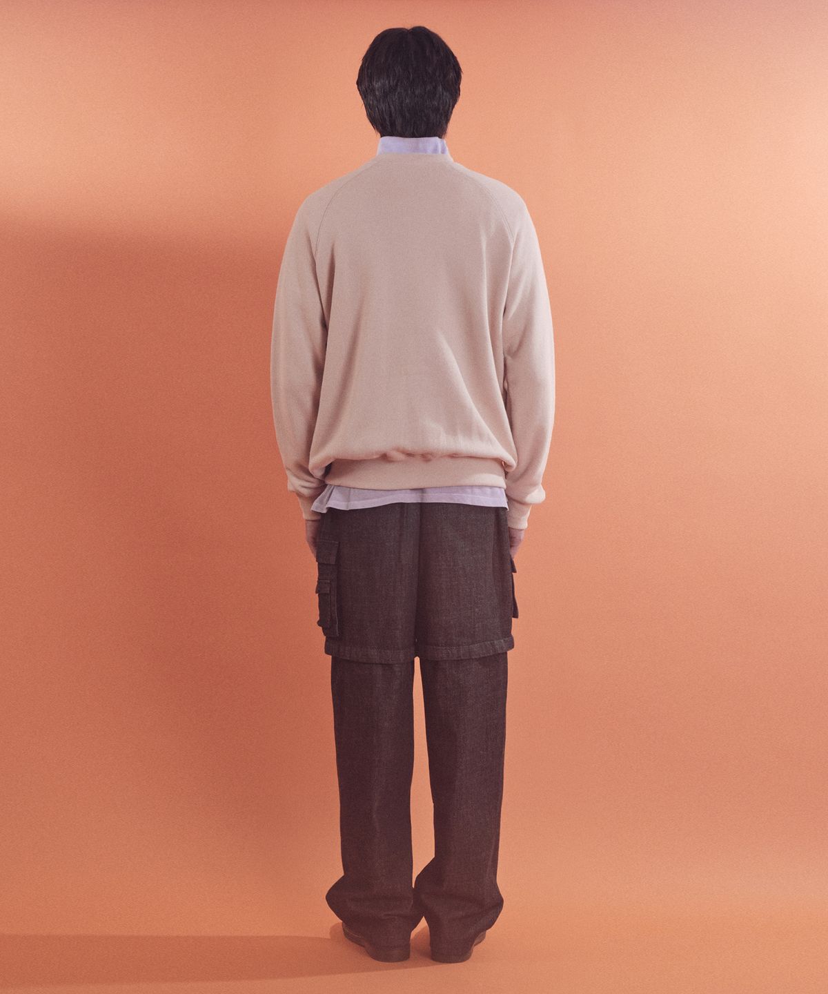 마욜(MAYOL) 남성 하트 소프트 맨투맨_피치 핑크