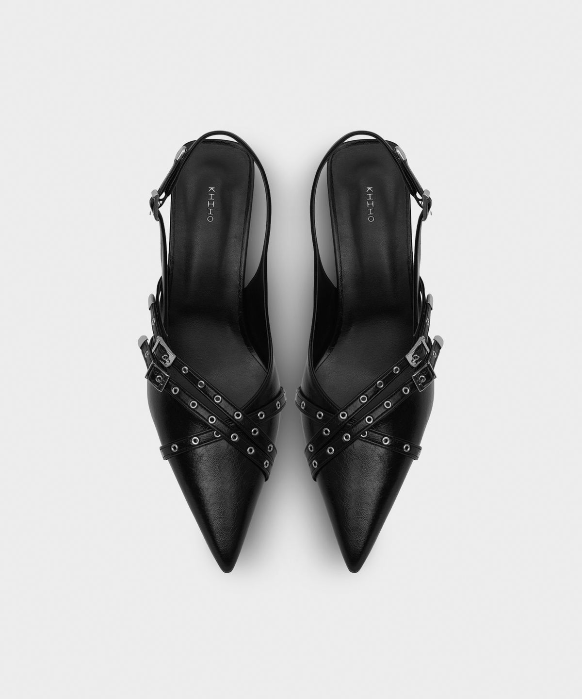 기호(KHIHO) BELTED SLINGBACK / BLACK
