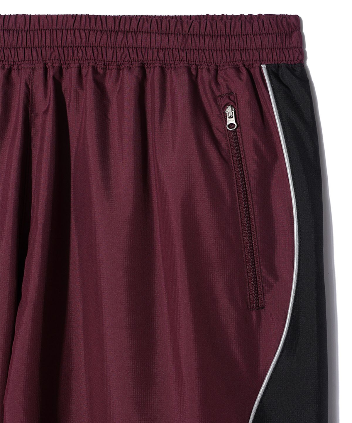 크리틱(CRITIC) WORMHOLE LOGO PANTS BURGUNDY