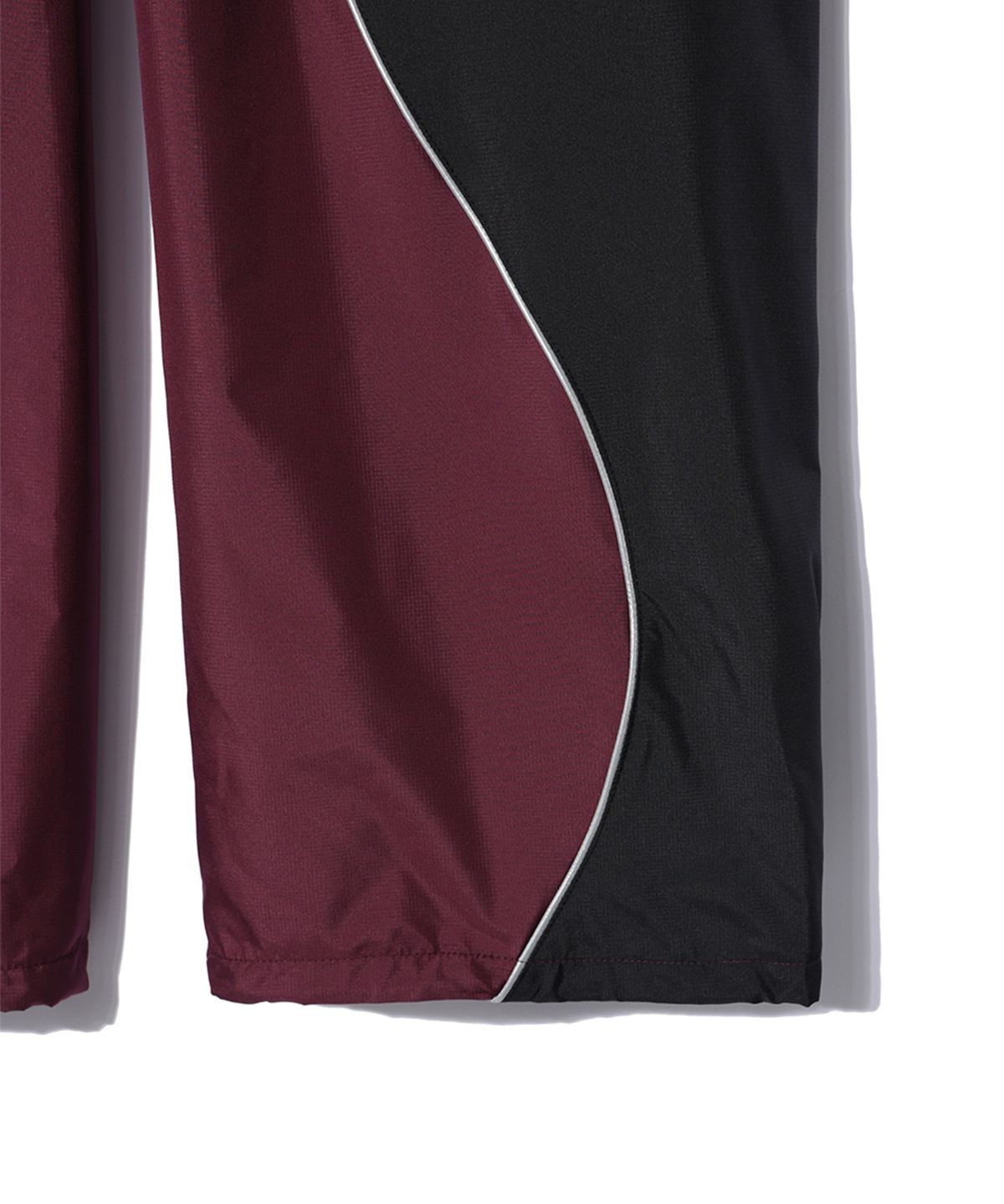 크리틱(CRITIC) WORMHOLE LOGO PANTS BURGUNDY
