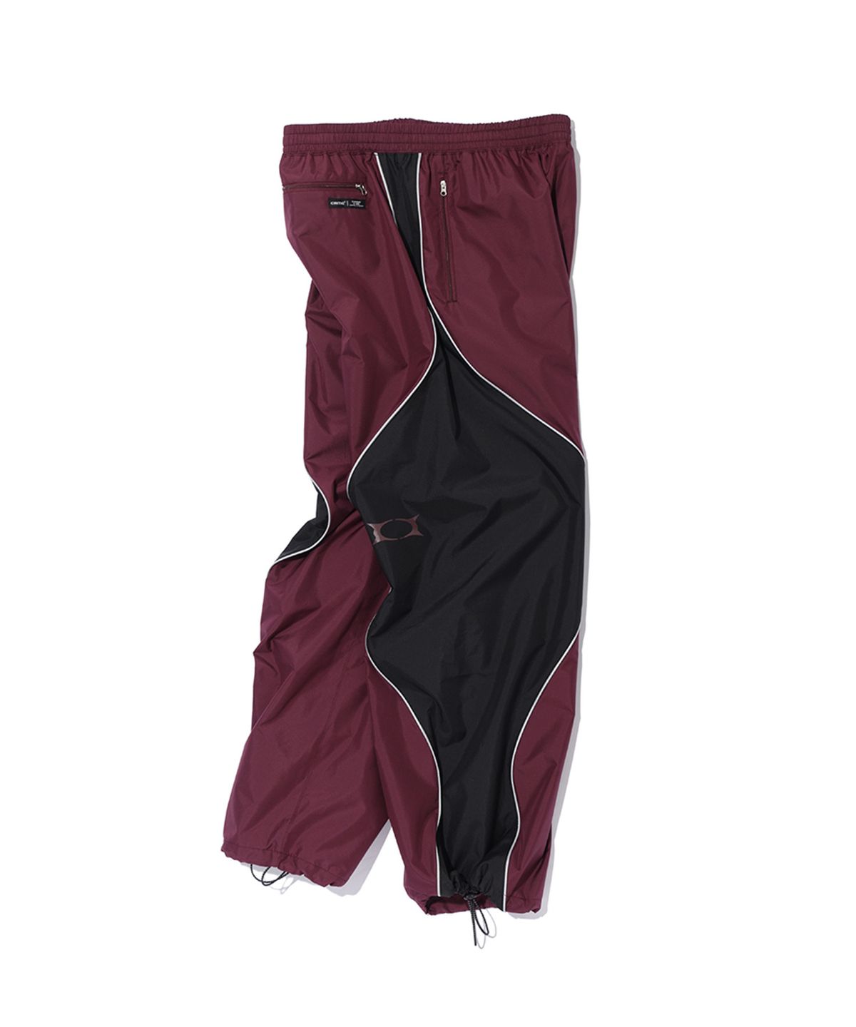크리틱(CRITIC) WORMHOLE LOGO PANTS BURGUNDY