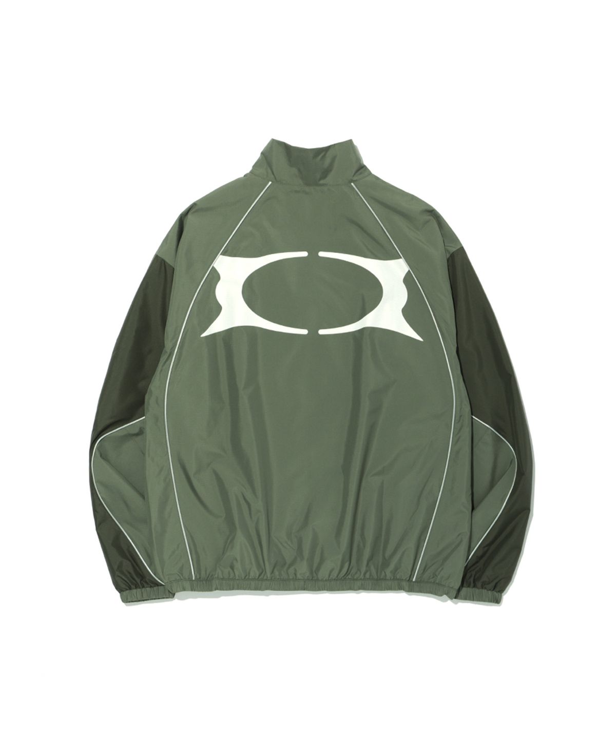 크리틱(CRITIC) WORMHOLE LOGO JACKET KHAKI