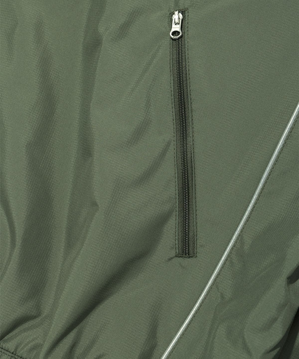 크리틱(CRITIC) WORMHOLE LOGO JACKET KHAKI
