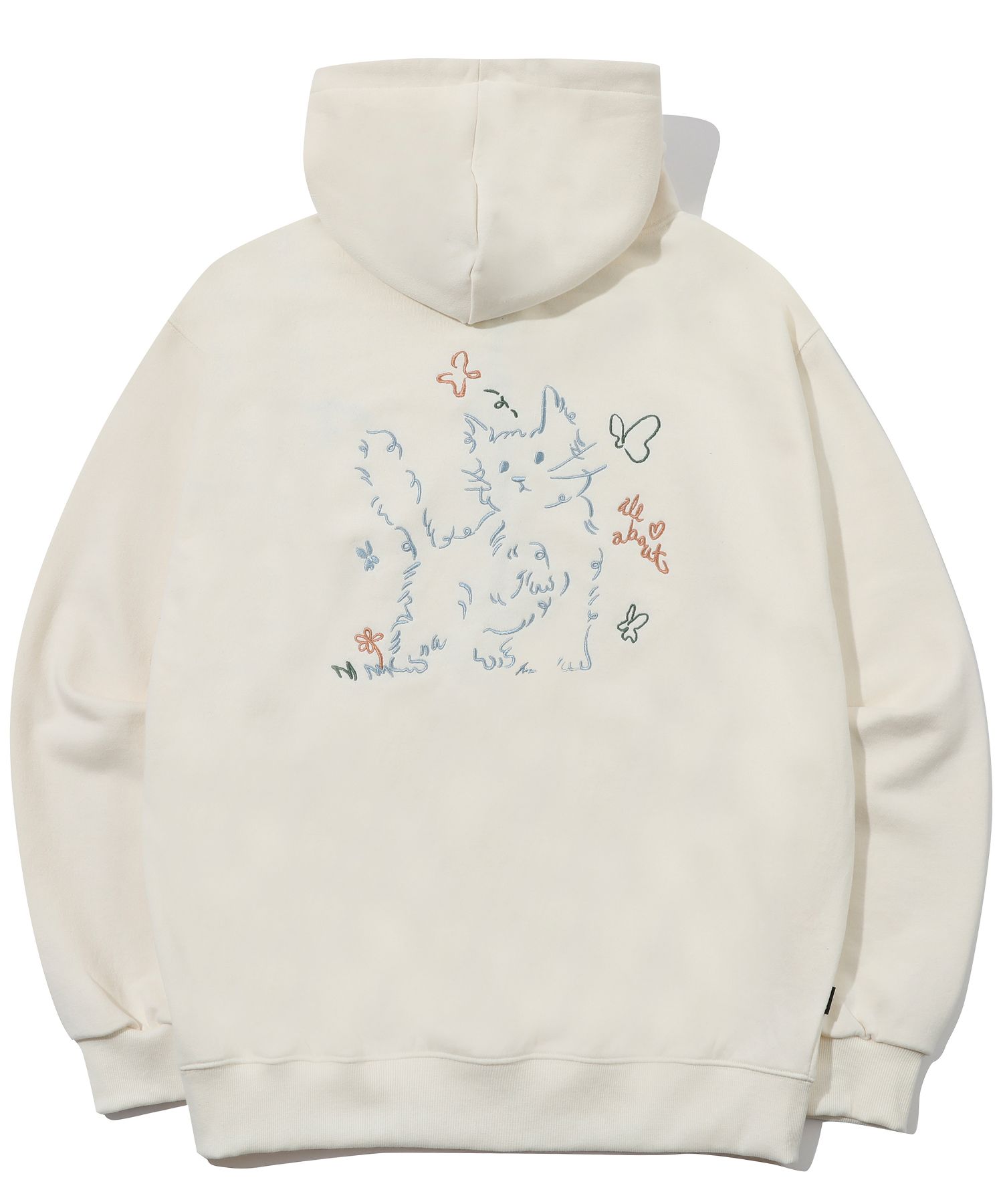 【CPGN STUDIO】23FW★ Journey Cat Pigment Sweatshirt MUSINSA | CPGN STUDIO About Love CAT Embroidery Hood Zip-up