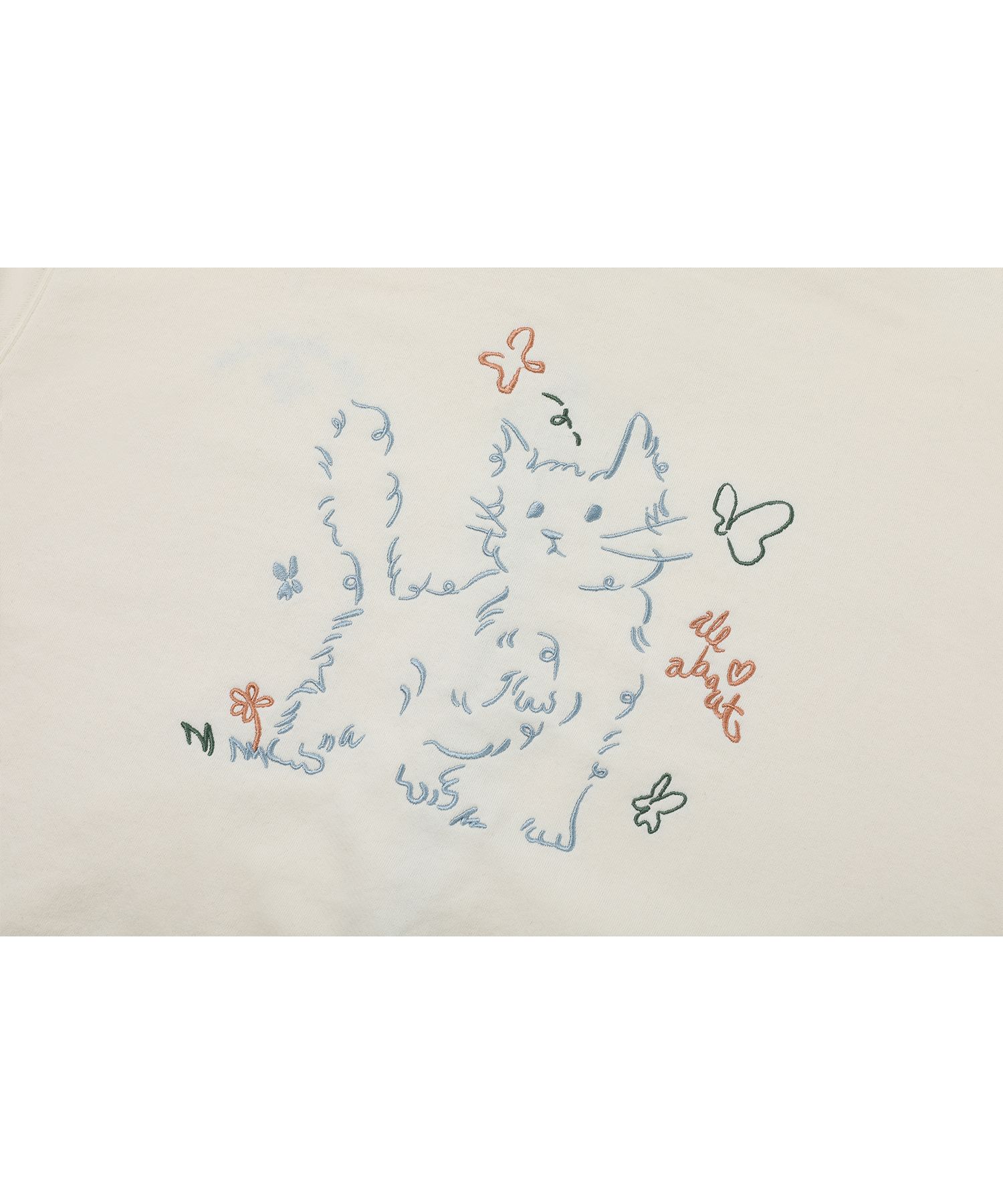 【CPGN STUDIO】YOWL CAT Embroidery Hood MUSINSA | CPGN STUDIO About Love CAT Embroidery Hood Zip-up