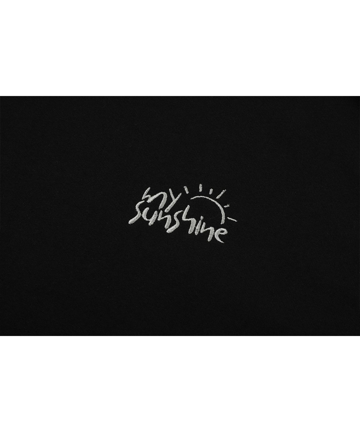 꼼파뇨(CPGN STUDIO) My Sunshine 자수 후드티 블랙