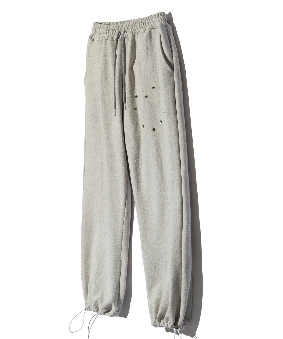 피스메이커(PIECE MAKER) HEART EYELET SWEAT SET UP (3COLORS) (2TYPE)