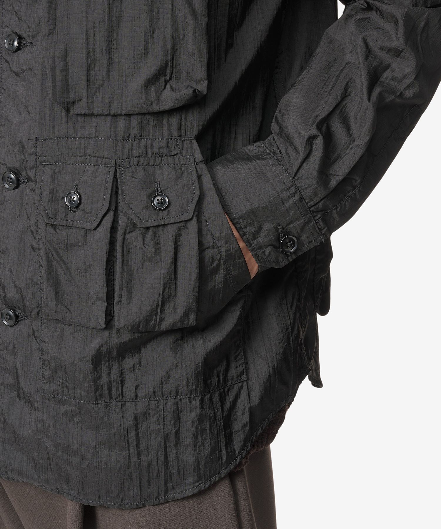 MUSINSA | ENGINEERED GARMENTS Explorer Shirt Jacket - Black