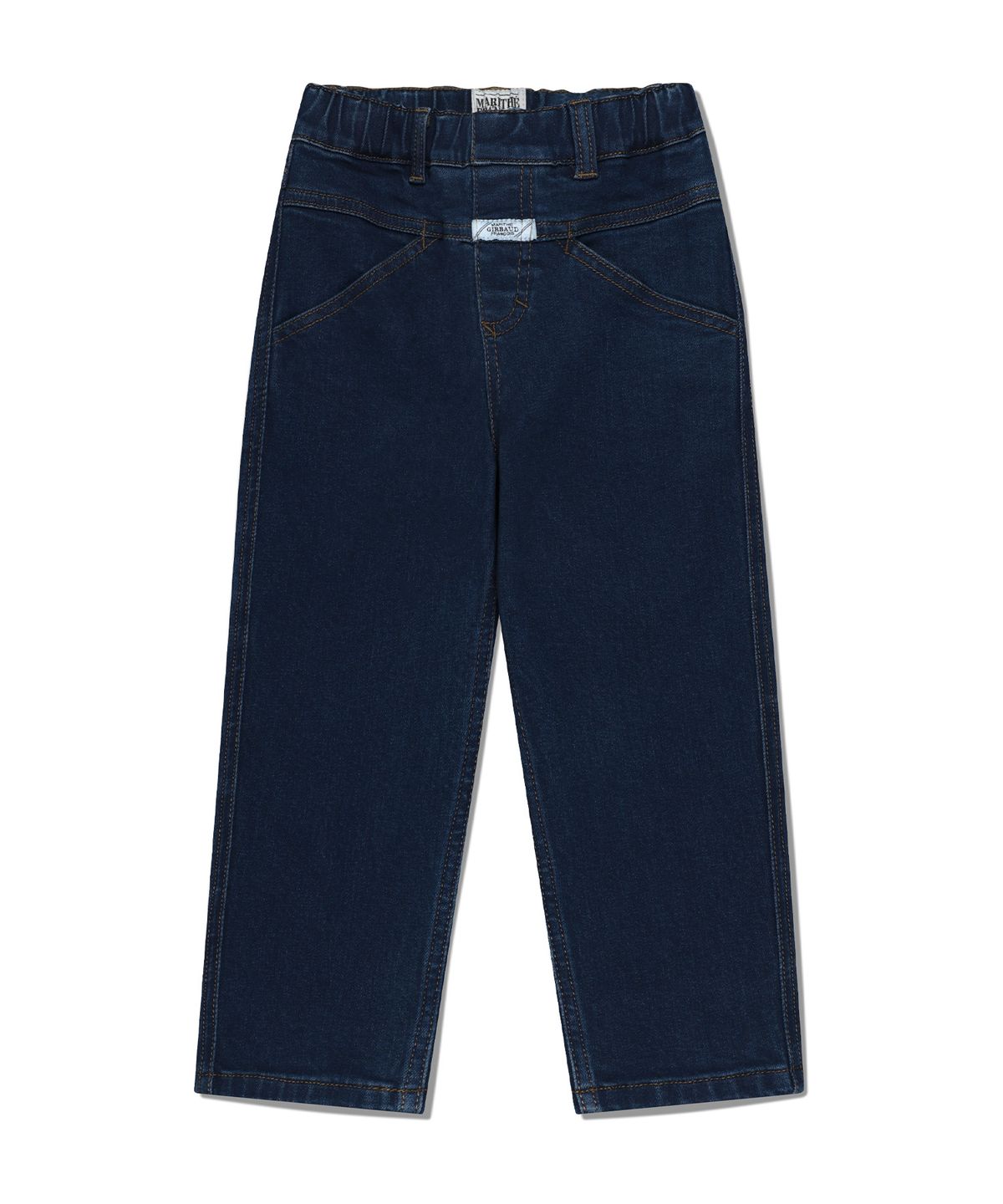 마리떼 키즈(MARITHÉ KIDS) KIDS X-POCKET TAPERED DENIM PANTS dark blue