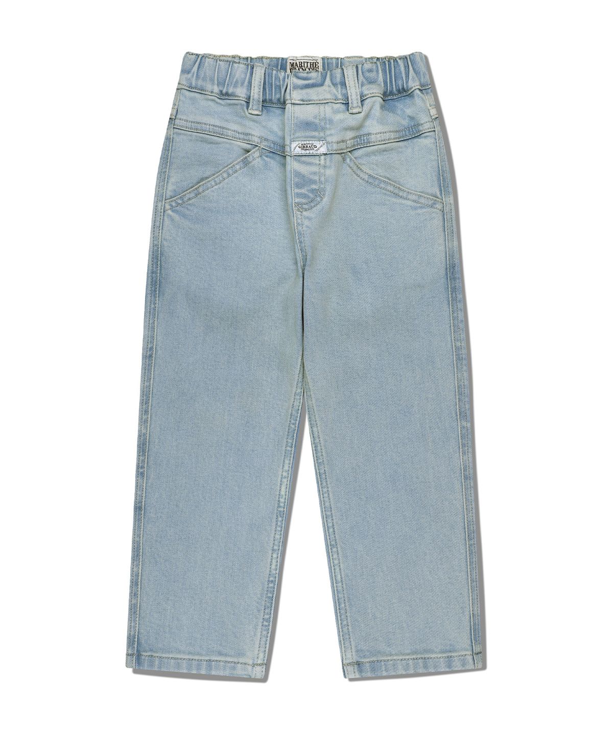 마리떼 키즈(MARITHÉ KIDS) KIDS  X-POCKET TAPERED DENIM PANTS light blue