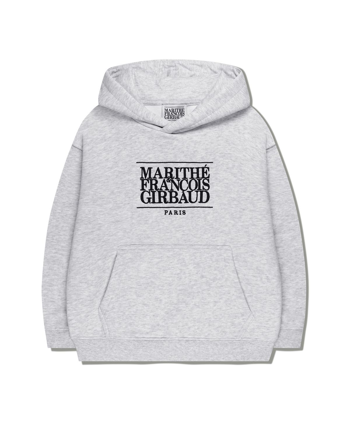 마리떼 키즈(MARITHÉ KIDS) KIDS CLASSIC LOGO HOODIE light heather gray