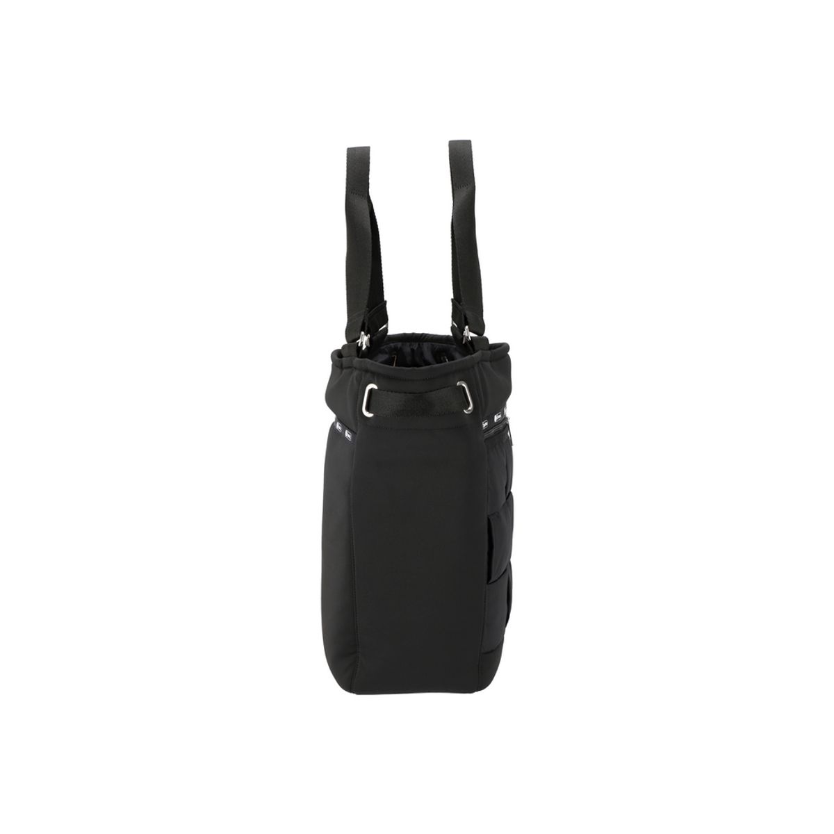 레스포색(LESPORTSAC) 블랙 위브 위빙 토트백 [1190.C460]