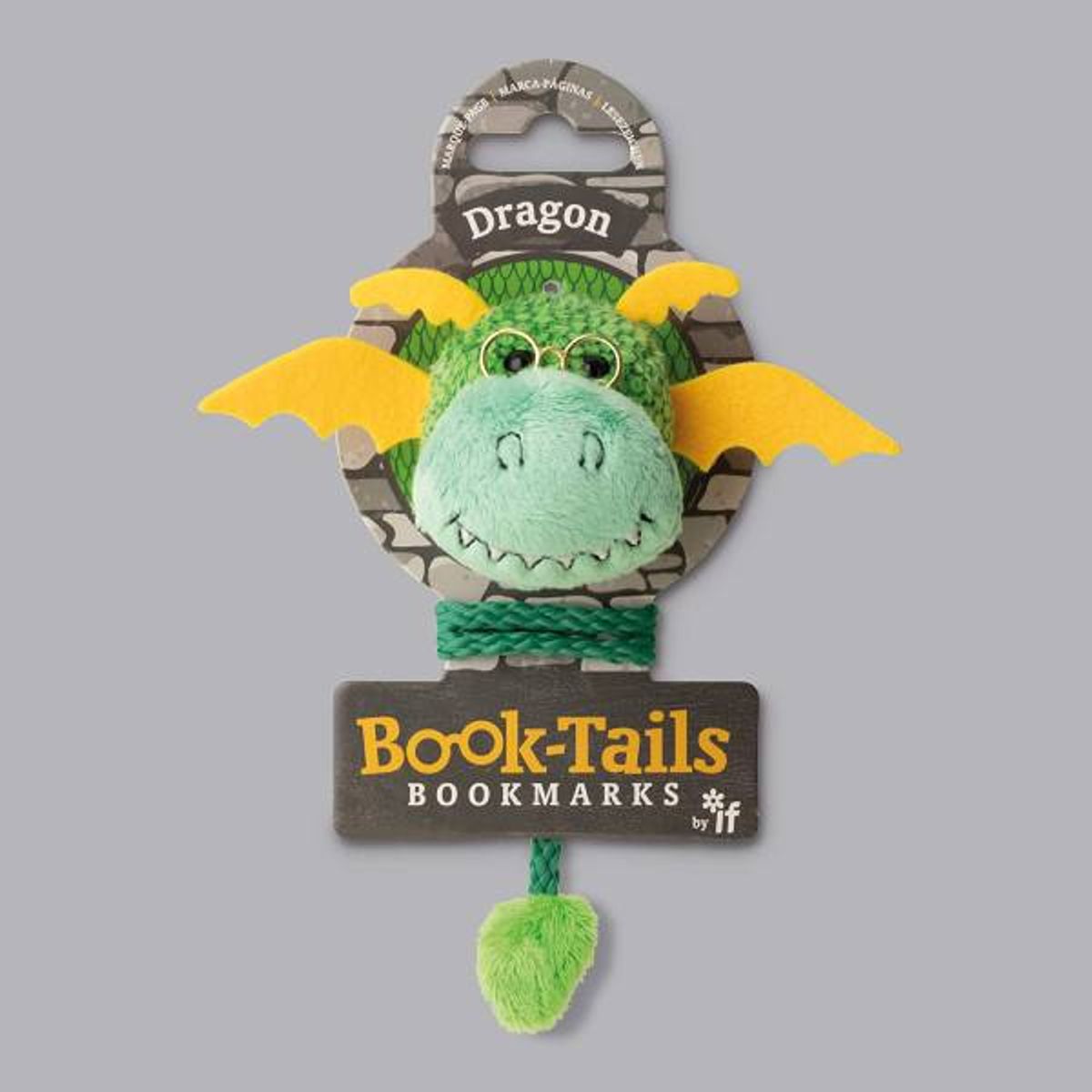 집잇(ZIPIT) 영국if사 동물인형북마크 Booktails - 드래곤