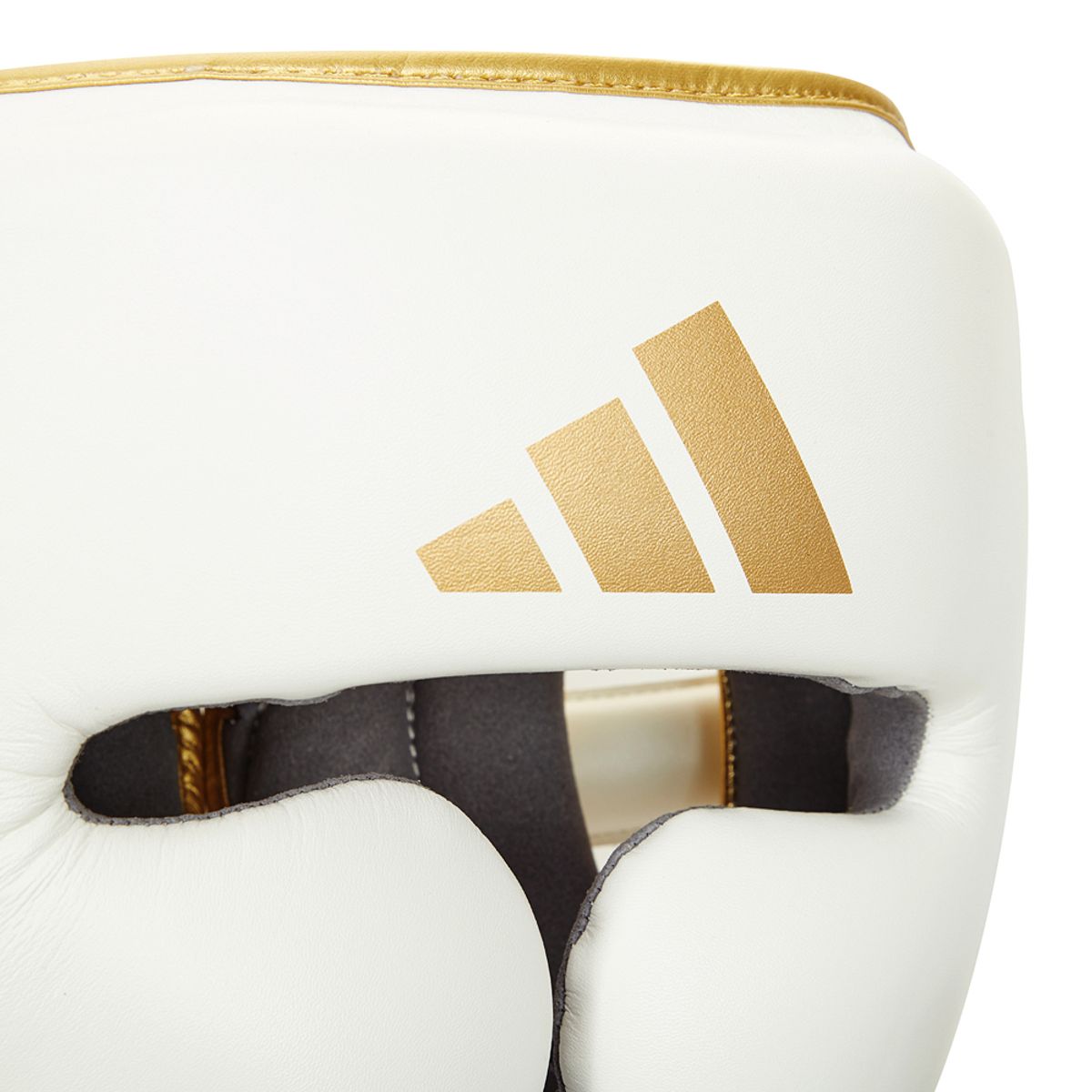 아디다스 컴뱃 스포츠(ADIDAS COMBAT SPORTS) 프로 헤드 기어 (adiPHG01 M) - 화이트/골드