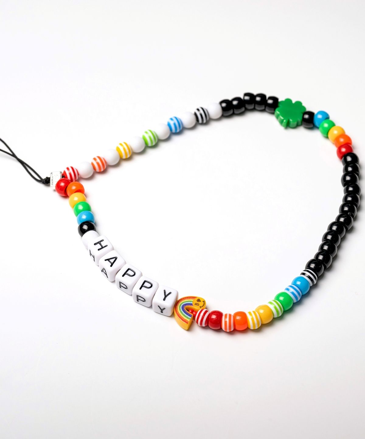 봉보(BONBEAU) Kitsch motive initial phone strap 키치 모티브 이니셜 비즈 폰 스트랩