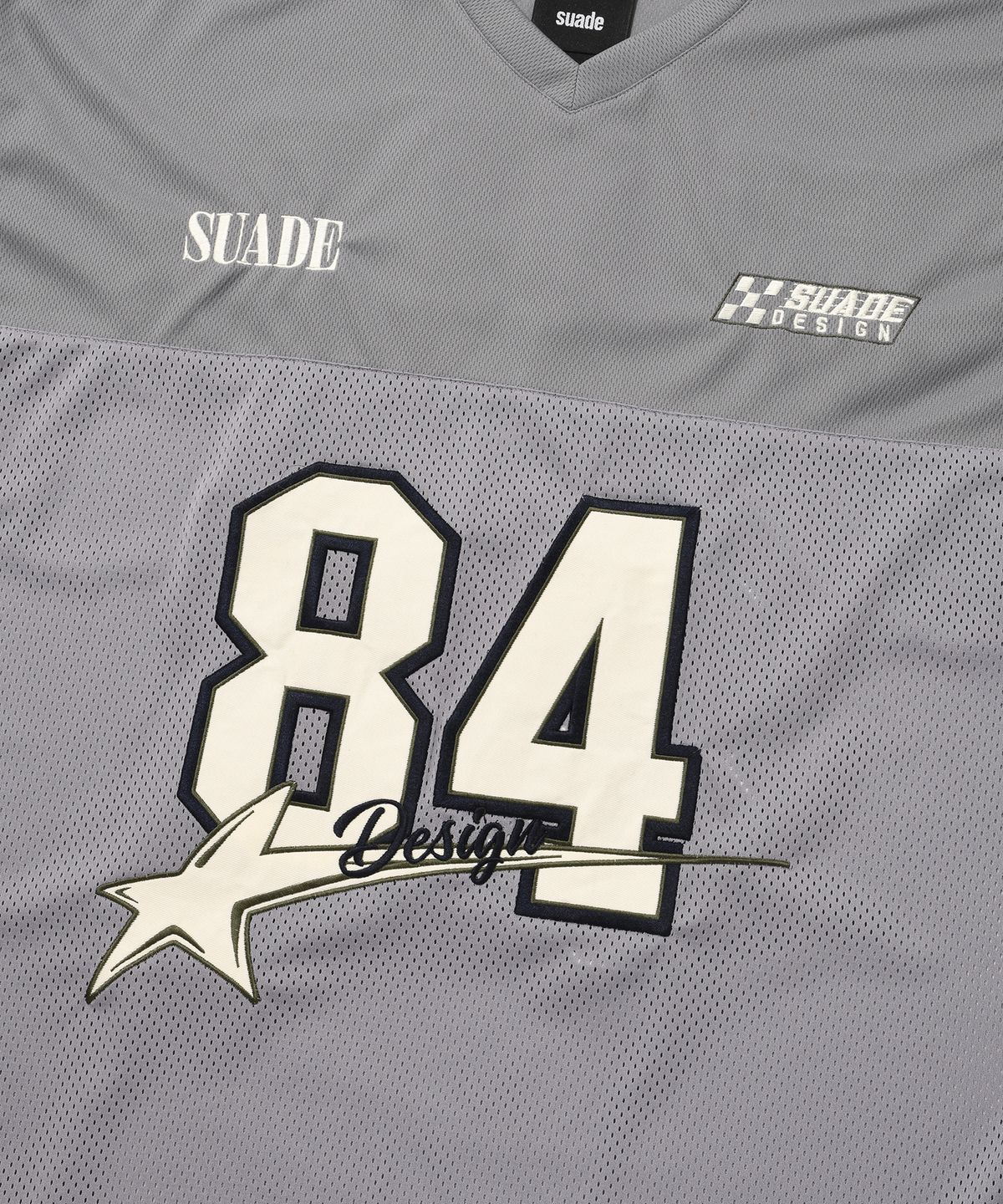 스웨이드(SUADE) 84 STAR RACING LONG SLEEVE [GRAY]