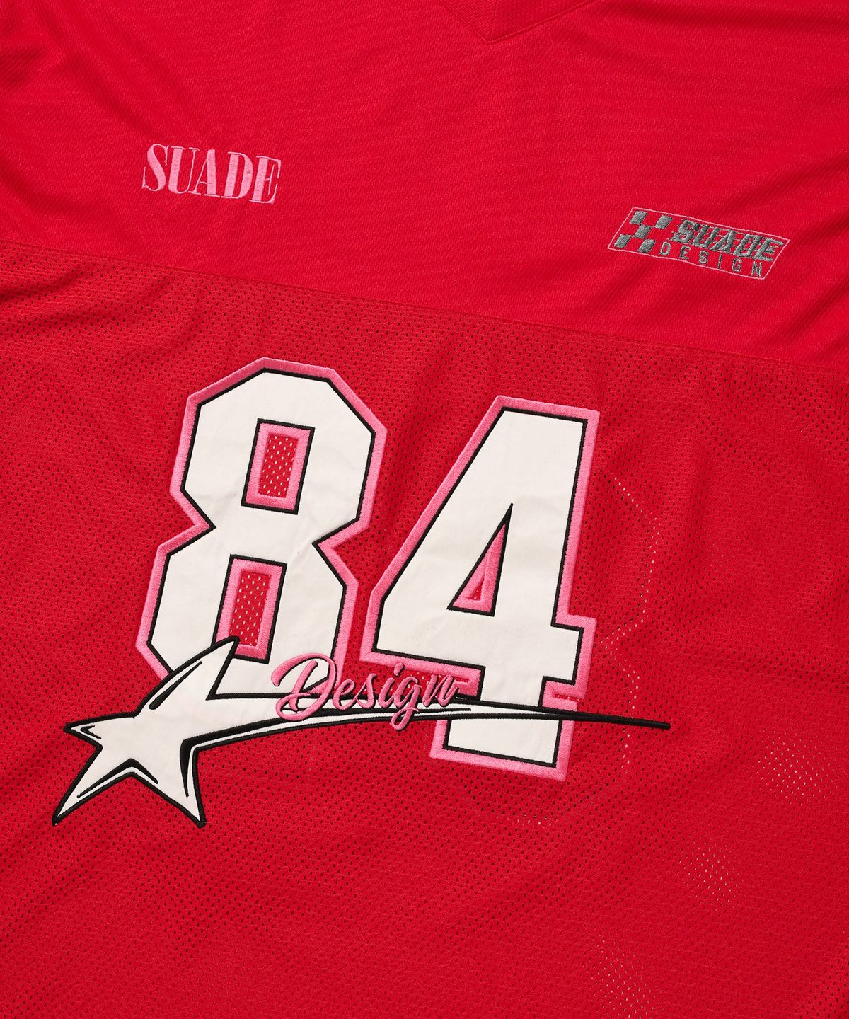스웨이드(SUADE) 84 STAR RACING LONG SLEEVE [RED]
