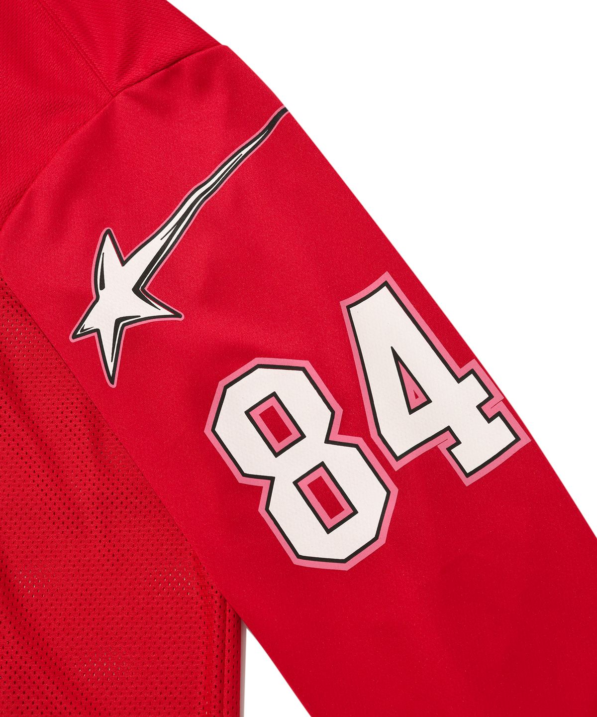 스웨이드(SUADE) 84 STAR RACING LONG SLEEVE [RED]