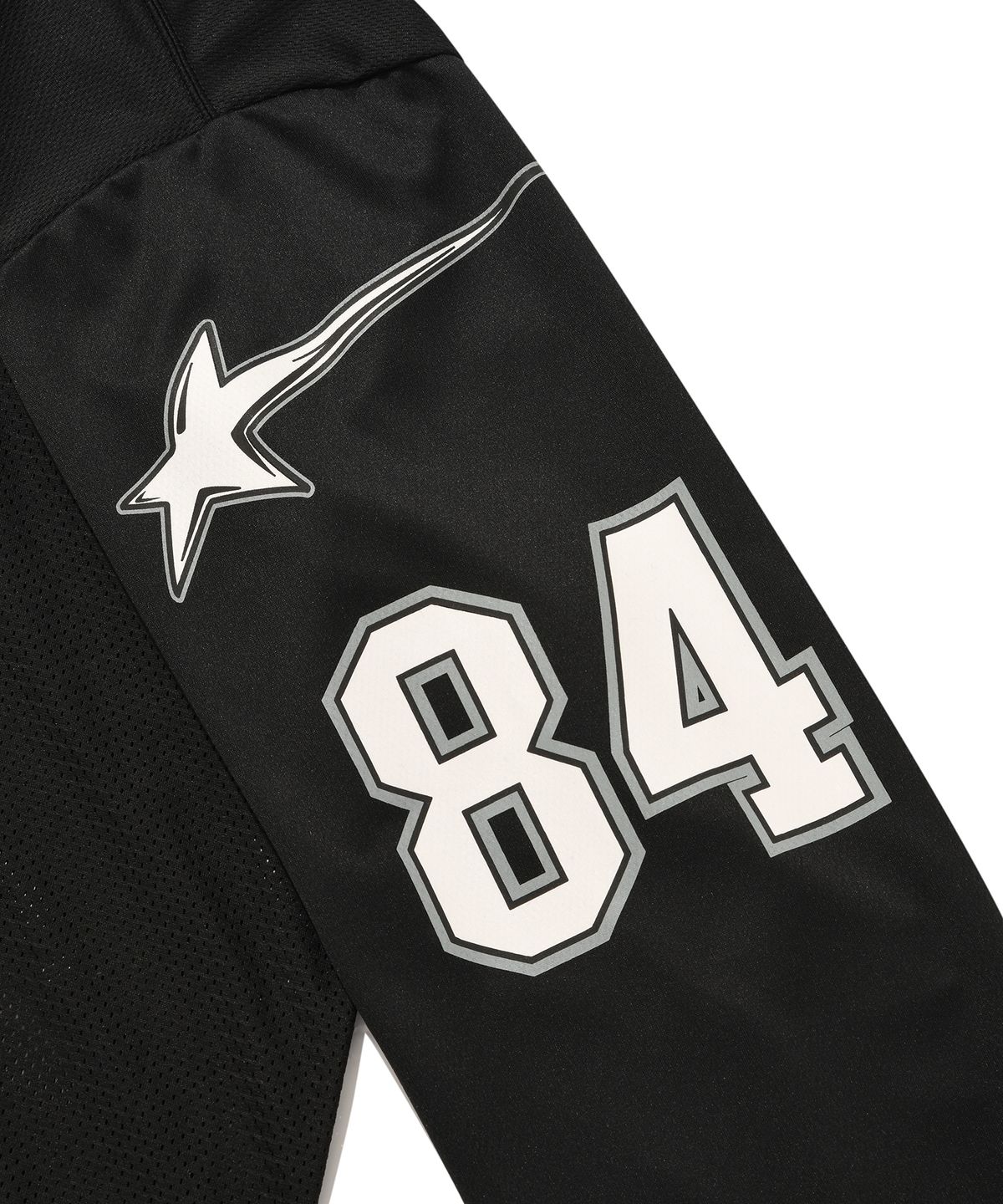 스웨이드(SUADE) 84 STAR RACING LONG SLEEVE [BLACK]