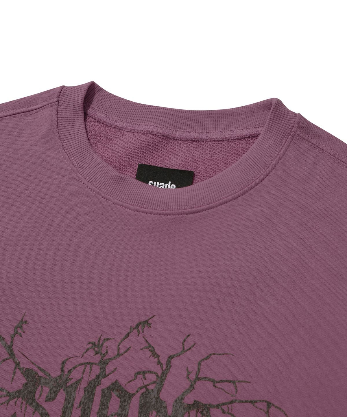 스웨이드(SUADE) BRANCH SUADE CREWNECK [PINK]