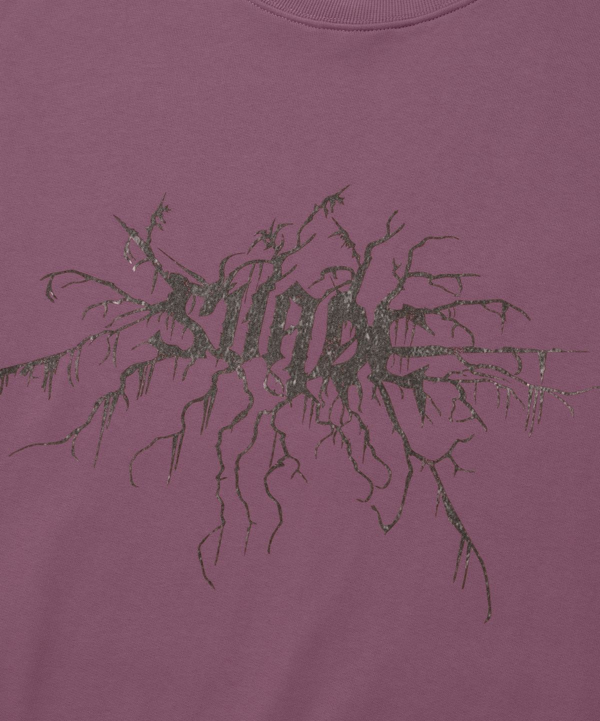 스웨이드(SUADE) BRANCH SUADE CREWNECK [PINK]