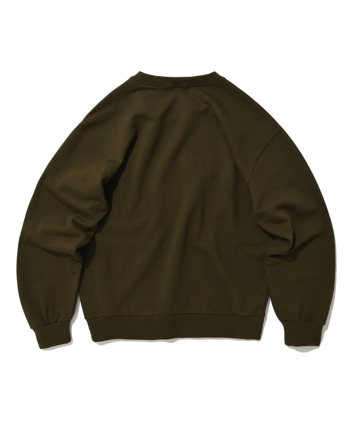 스웨이드(SUADE) BRANCH SUADE CREWNECK [OLIVE]
