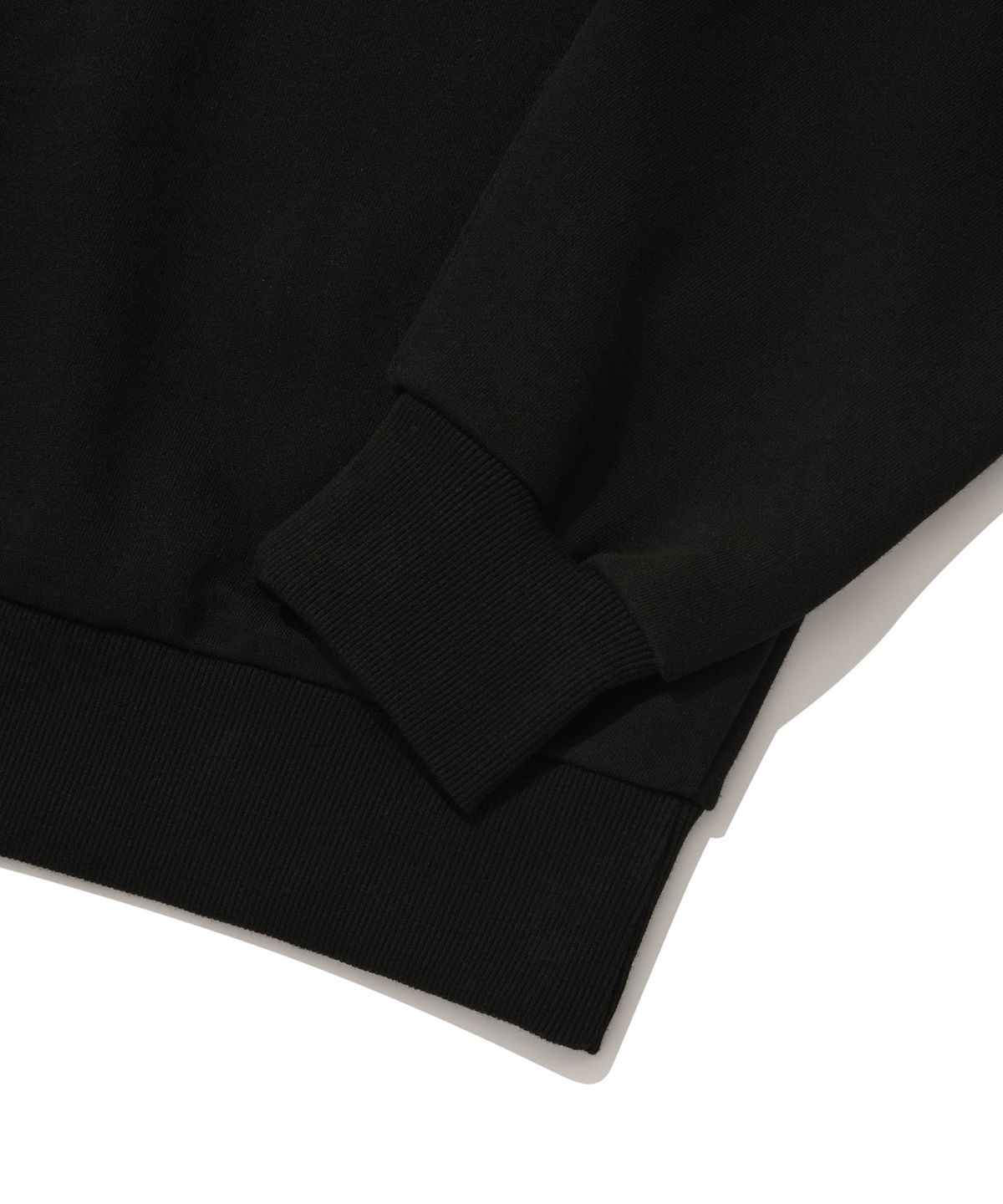 스웨이드(SUADE) BRANCH SUADE CREWNECK [BLACK]