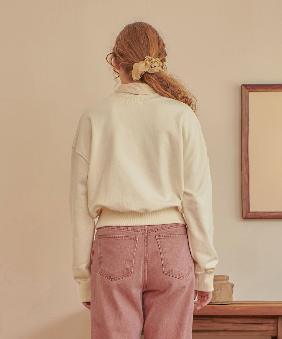 판도라핏(PANDORAFIT) Ferry Crop Sweatshirt
