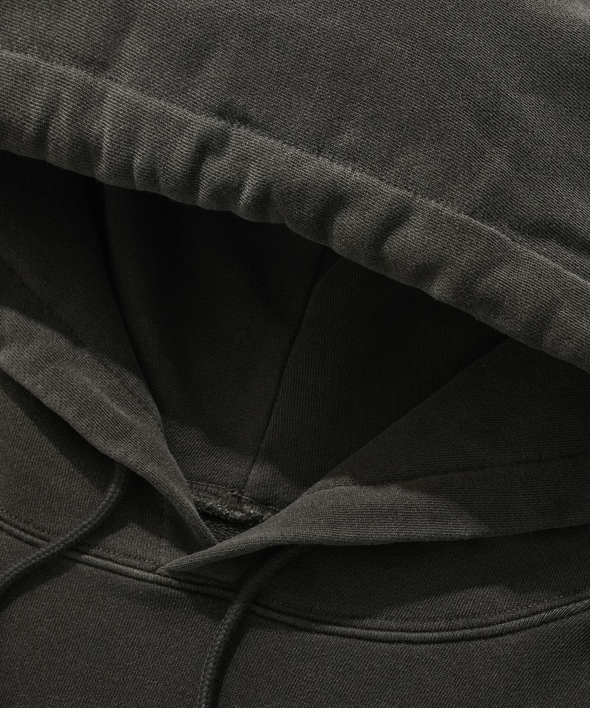 스웨이드(SUADE) FIRE SUADE HOODIE [PIGMENT BLACK]