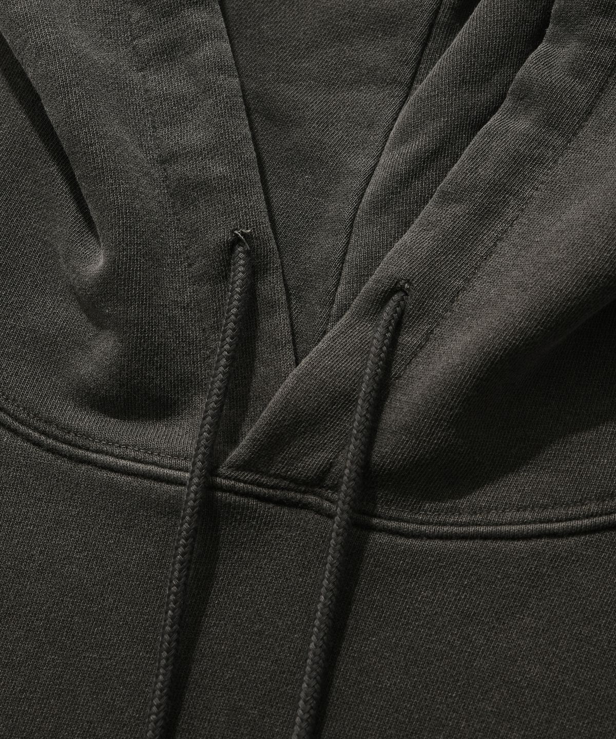 스웨이드(SUADE) FIRE SUADE HOODIE [PIGMENT BLACK]