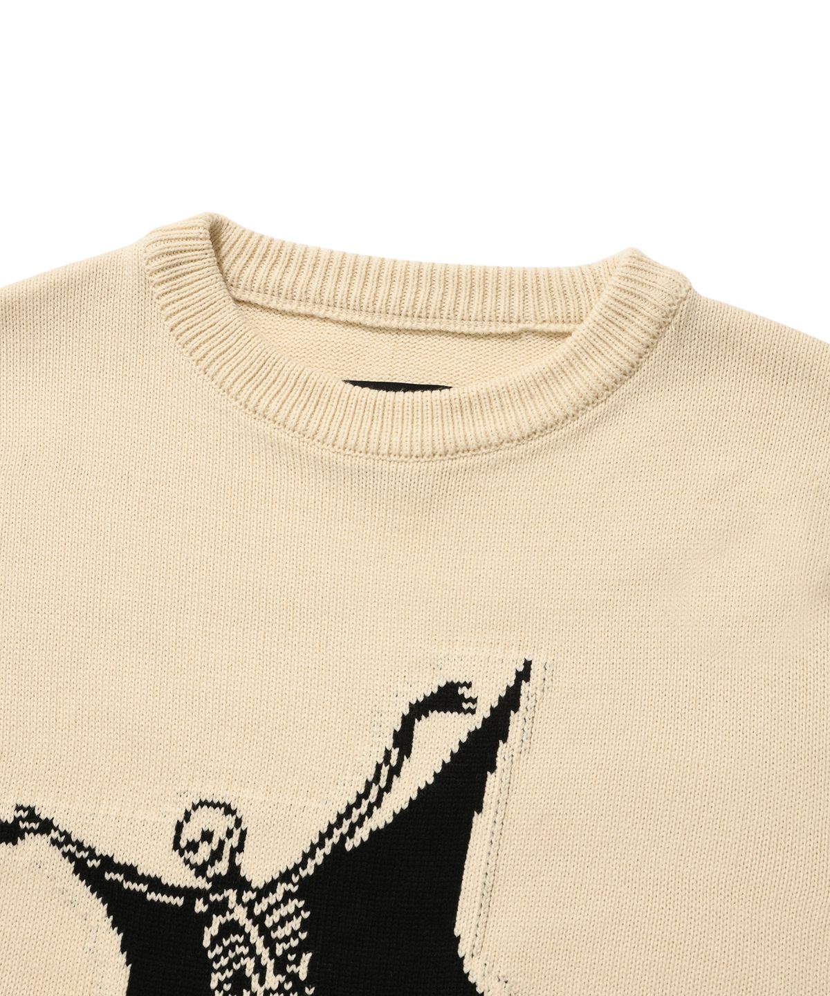 스웨이드(SUADE) SKULL STAR KNIT [IVORY]