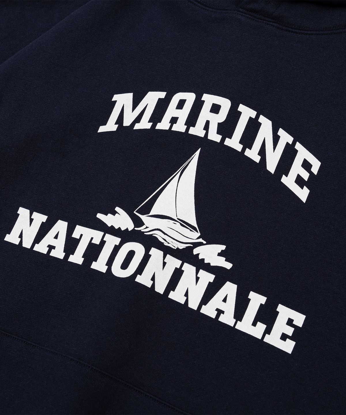 디 그랜드 마틴(DE GRAND MATIN) V.HEAVY HOOD SWEAT MARINE_NAVY