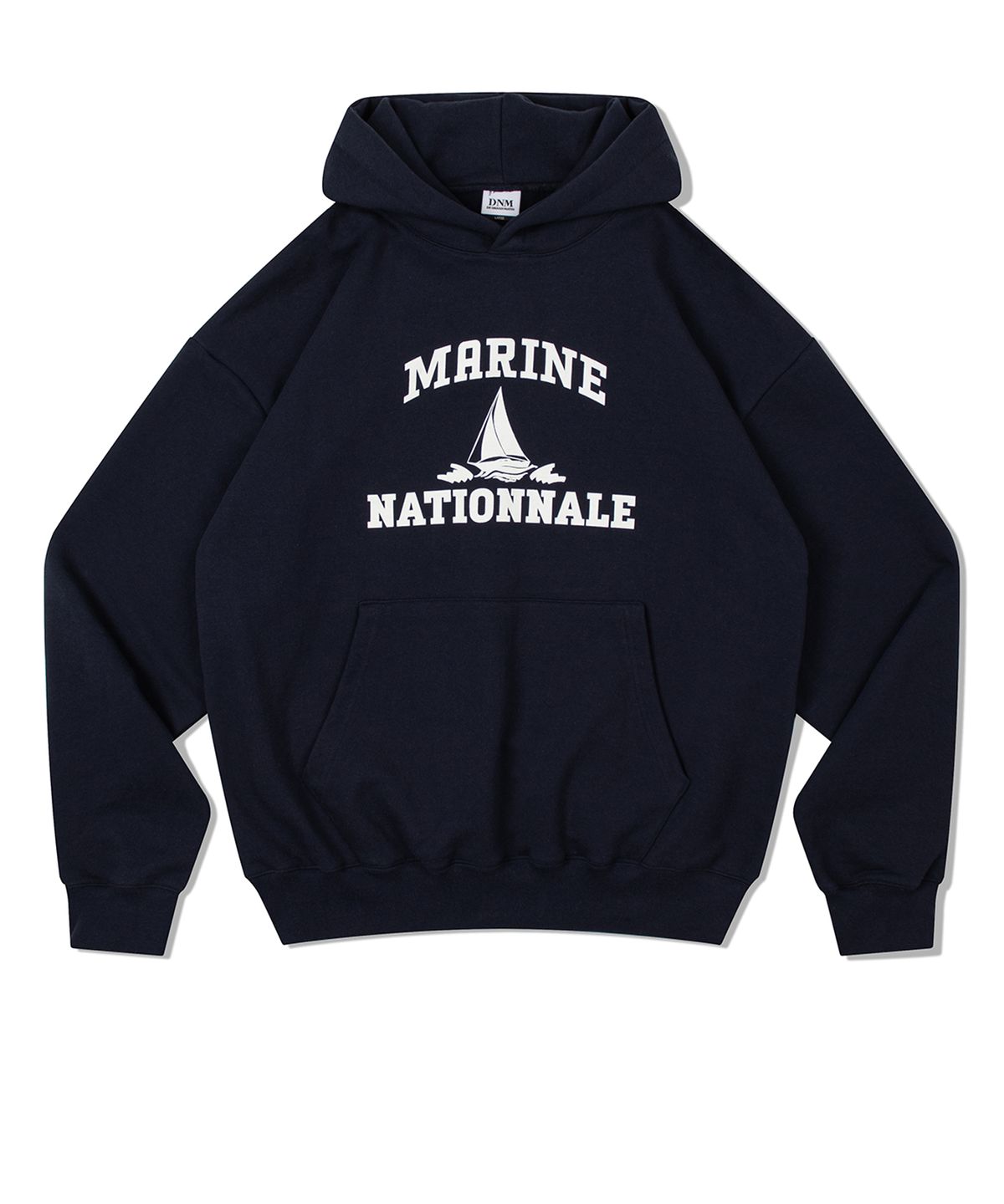 디 그랜드 마틴(DE GRAND MATIN) V.HEAVY HOOD SWEAT MARINE_NAVY