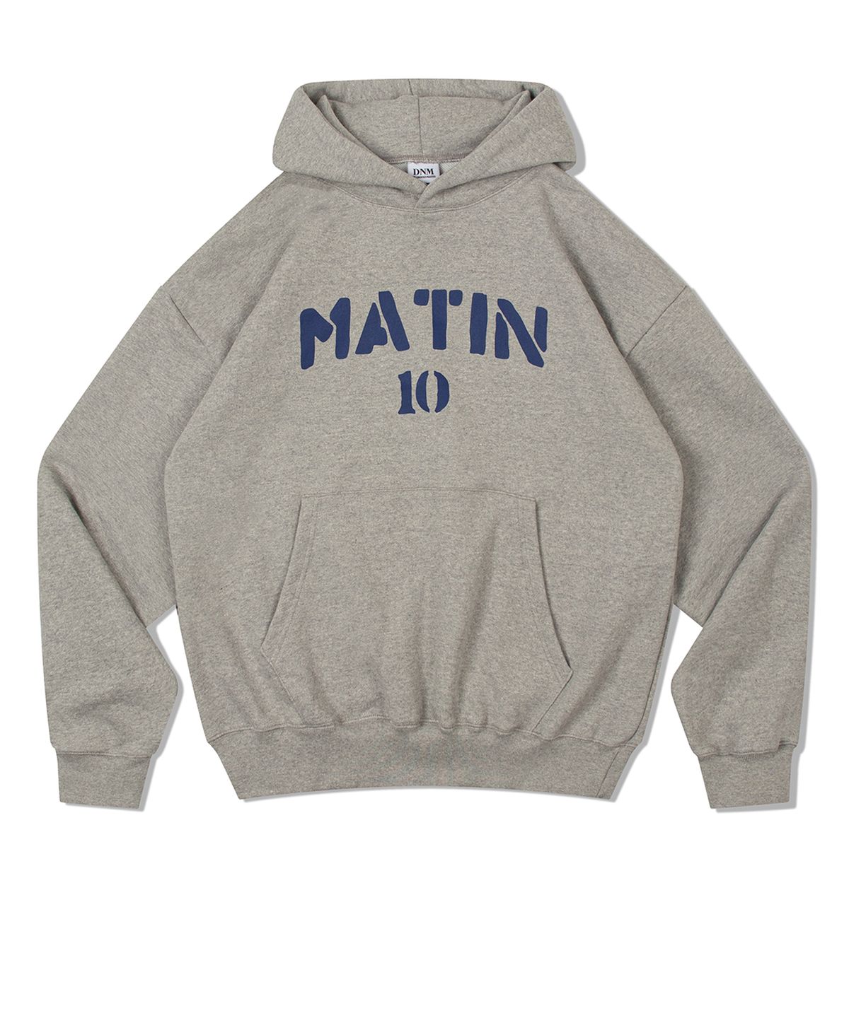 디 그랜드 마틴(DE GRAND MATIN) V.HEAVY HOOD SWEAT MATIN_MELANGE GRAY
