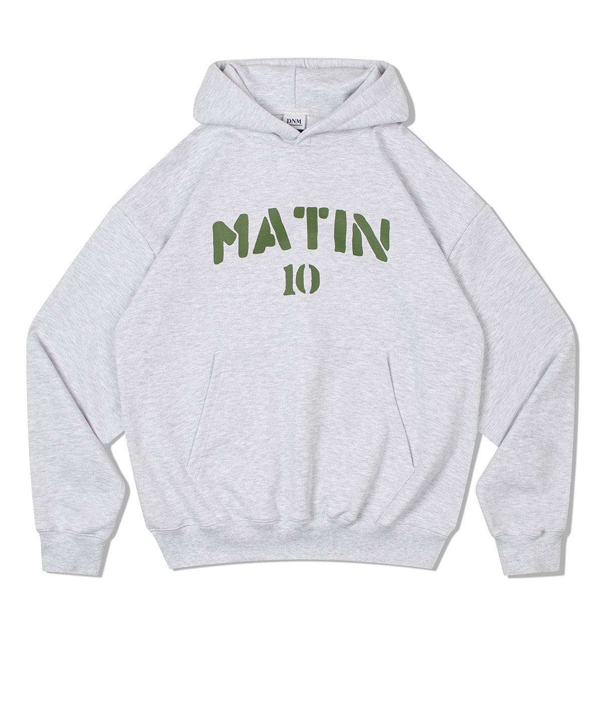 디 그랜드 마틴(DE GRAND MATIN) V.HEAVY HOOD SWEAT MATIN_1% MELANGE GRAY