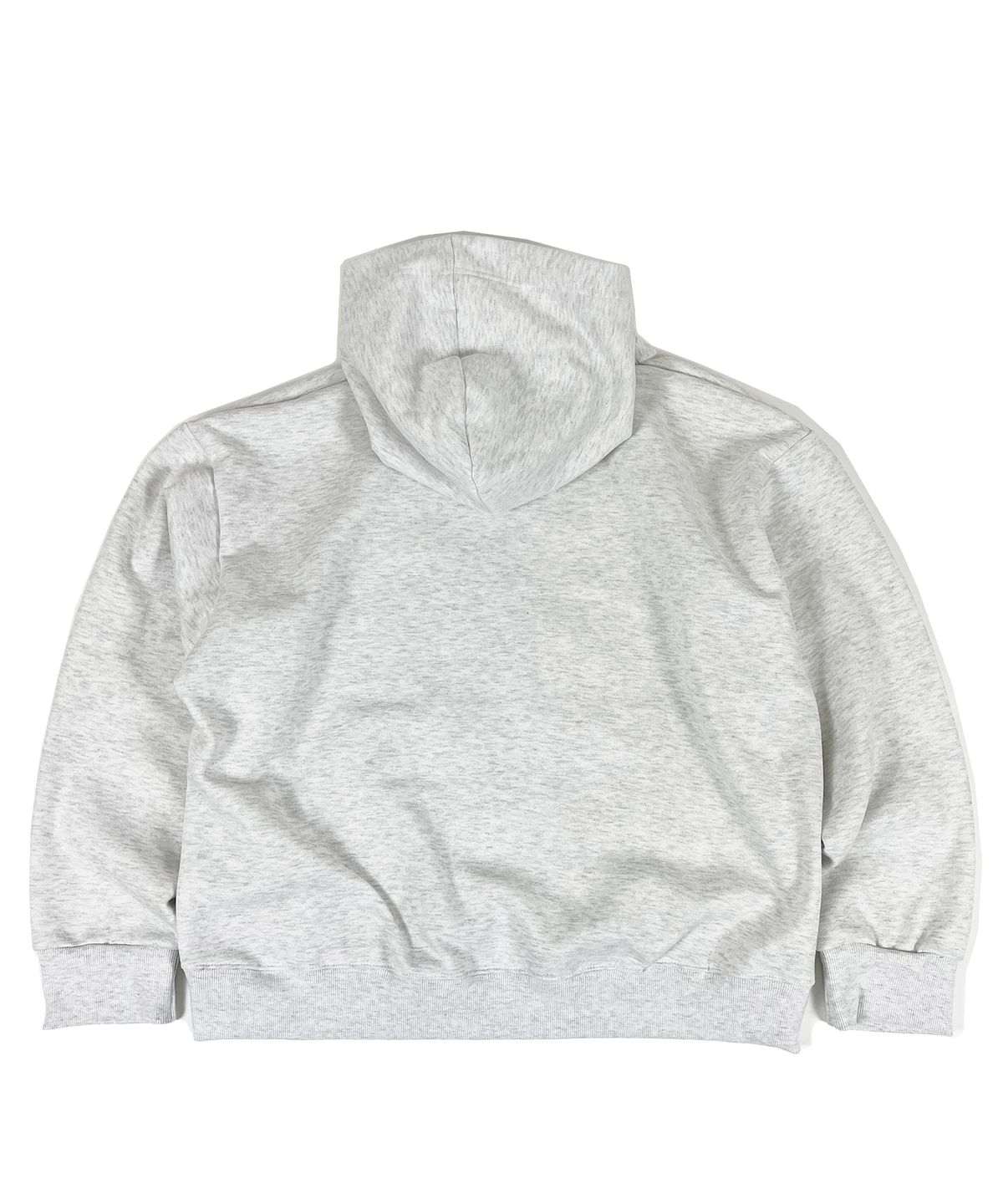 스케이터락(SK8ER ROCK) Shhh Hand Warmer Sweat Hoodie white melange
