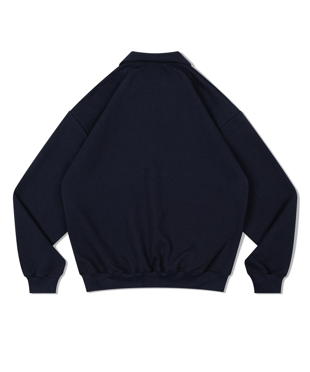 디 그랜드 마틴(DE GRAND MATIN) V.HEAVY HALF ZIP-UP SWEAT LOGO_NAVY