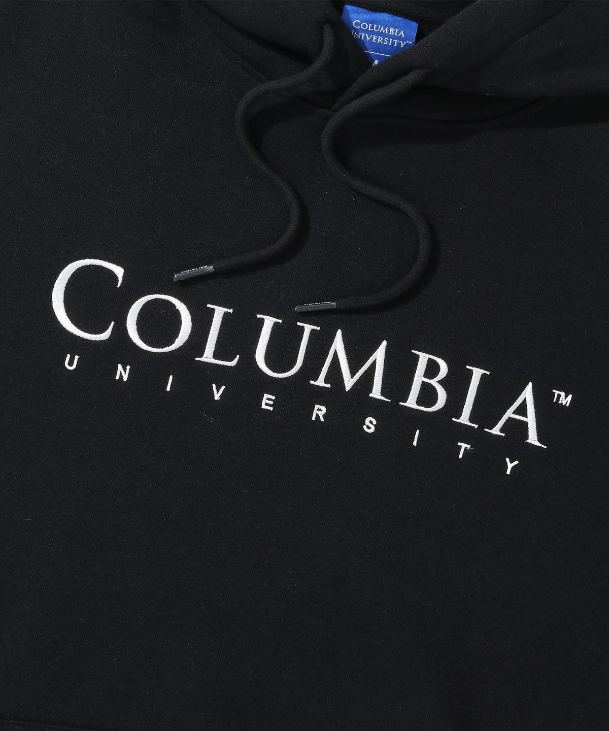 컬럼비아 유니버시티(COLUMBIA UNIVERSITY) CU SIGNATURE EMB FLEECE HOODIE 블랙