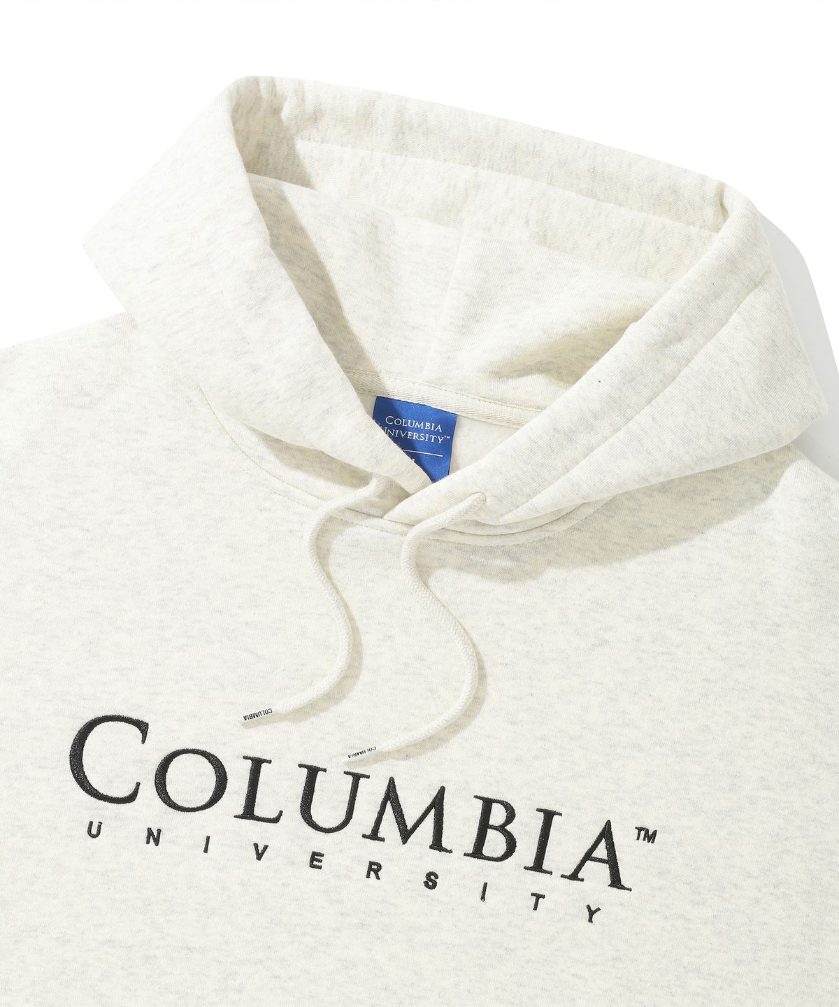 컬럼비아 유니버시티(COLUMBIA UNIVERSITY) CU SIGNATURE EMB FLEECE HOODIE 오트밀