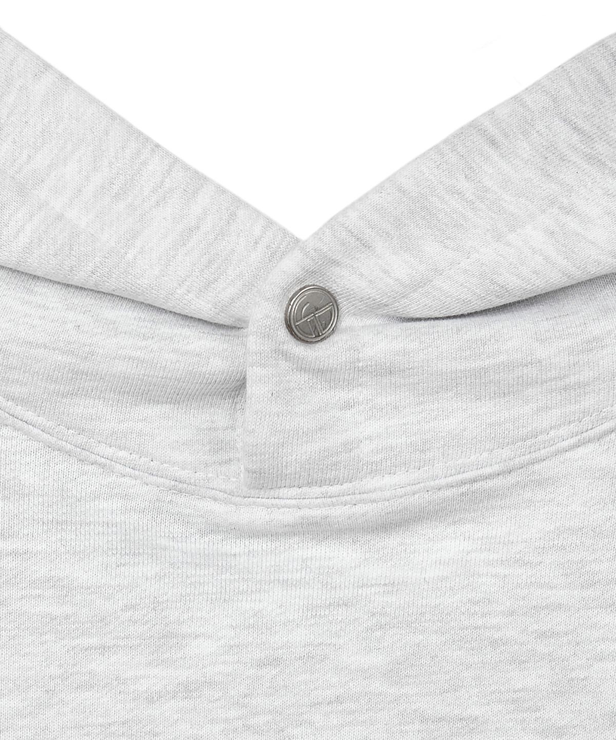 아이돈워너셀(IDWS) Logo Embroidered Hoodie Gray