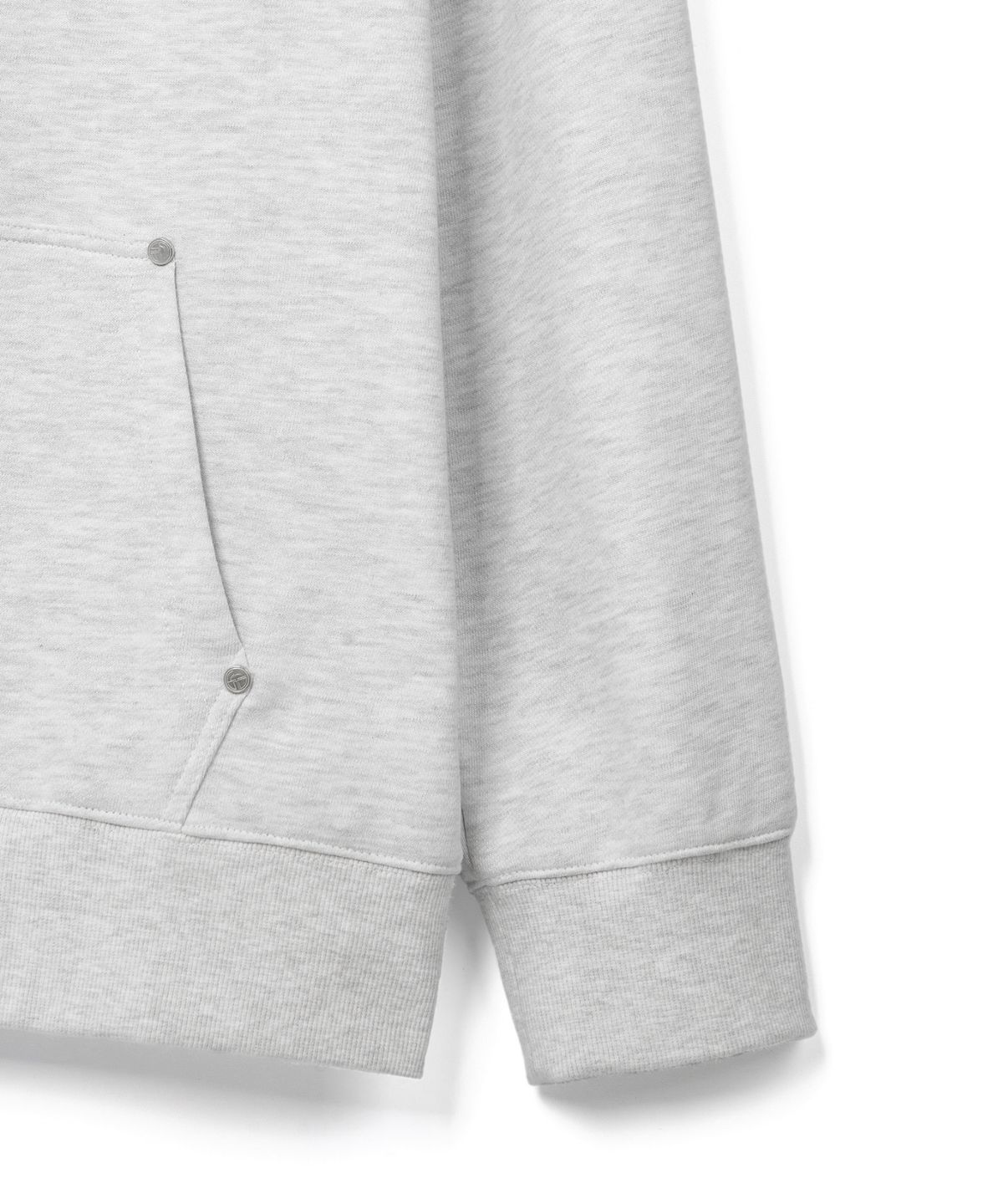아이돈워너셀(IDWS) Logo Embroidered Hoodie Gray