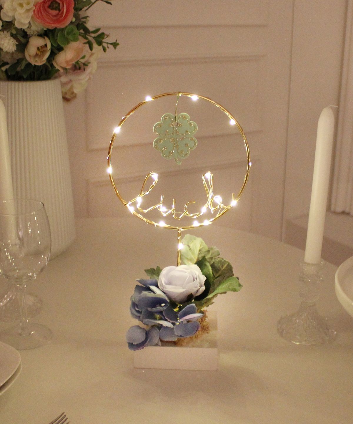 비아케이스튜디오(VIA K STUDIO) 럭키앤러브 LED 무드등_2 color
