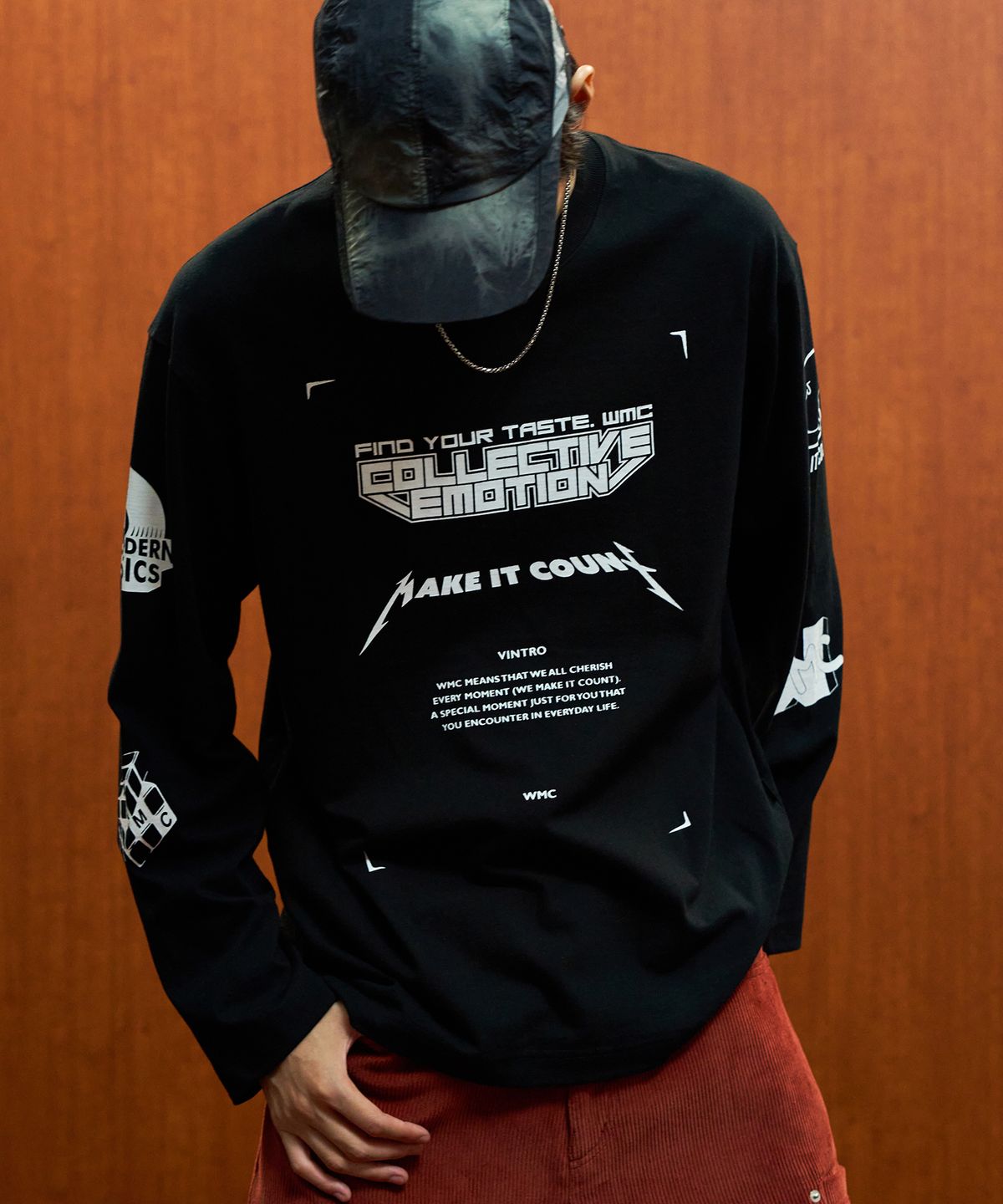 더블유엠씨(WMC) 로고 아카이브 롱슬리브_BLACK