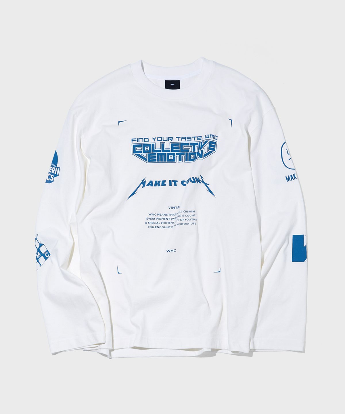 더블유엠씨(WMC) 로고 아카이브 롱슬리브_WHITE