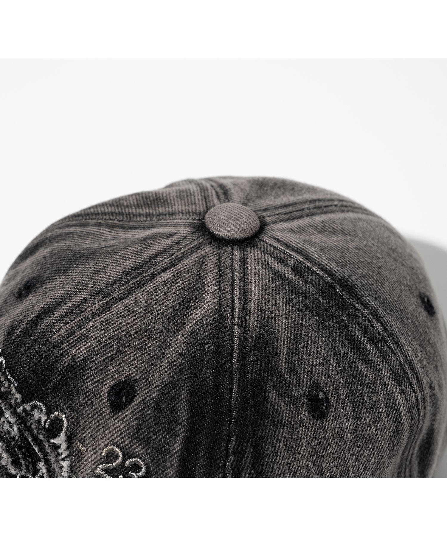 MUSINSA | MILLO ARCHIVE Core Denim Ball Cap [Washed Black]