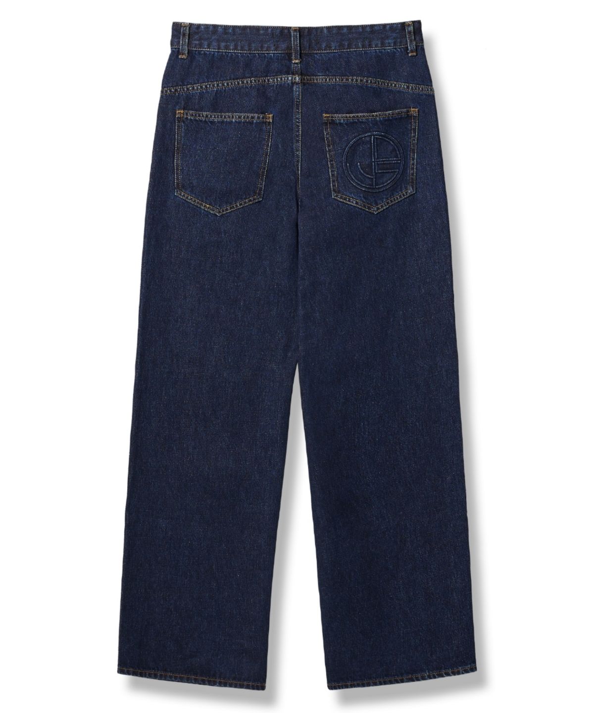 아이돈워너셀(IDWS) Applique Chasser Denim Pants Indigo