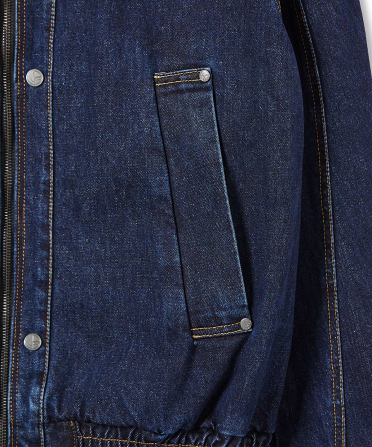아이돈워너셀(IDWS) Applique Chasser Denim Jacket Indigo