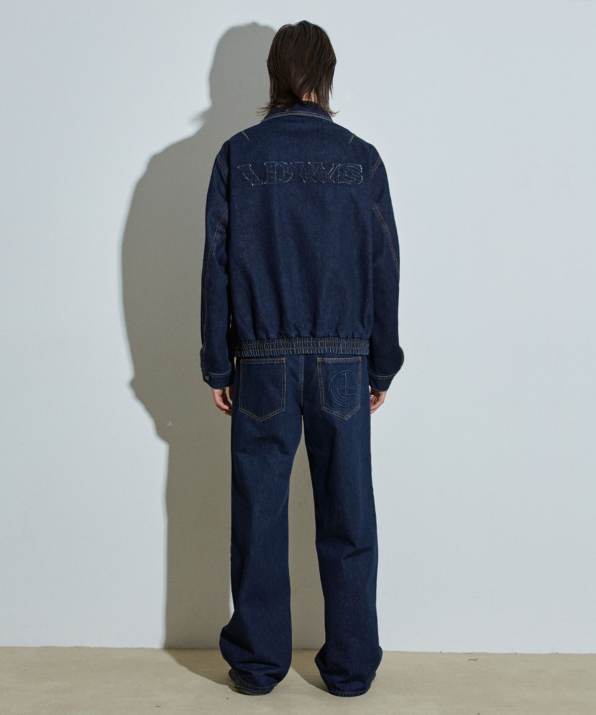 아이돈워너셀(IDWS) Applique Chasser Denim Jacket Indigo